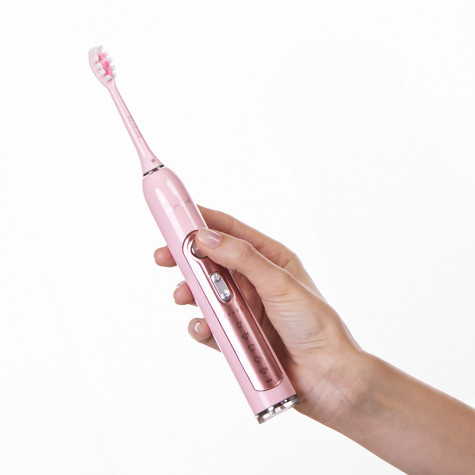 Электрическая звуковая зубная щётка Revyline RL 010 Pink