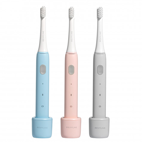 Электрическая звуковая зубная щётка Revyline RL 050, серая