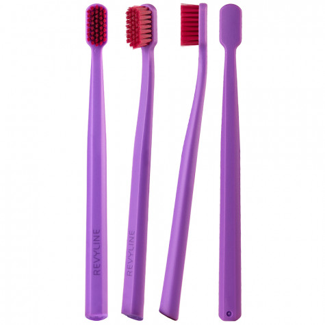 Зубная щетка Revyline SM6000 PRO сиреневая - малиновая, мягкая