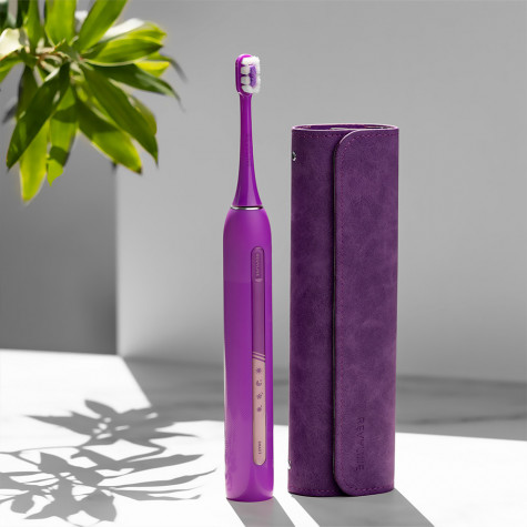 Электрическая звуковая зубная щётка Revyline RL 070 Violet