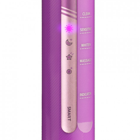 Электрическая звуковая зубная щётка Revyline RL 070 Violet