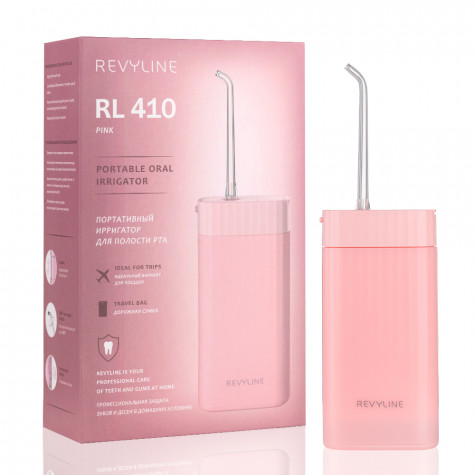 Портативный Ирригатор Revyline RL 410 Pink