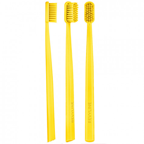 Набор зубных щеток Revyline SM6000 DUO Yellow + Grey