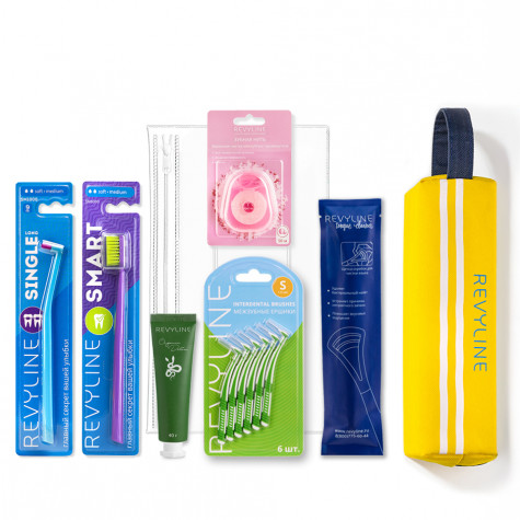 Набор профилактический Revyline с пеналом, желтый