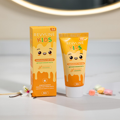 Зубная паста Revyline Kids ваниль, 50 г