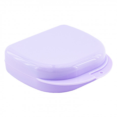Revyline Denture Box 03 контейнер для хранения зубных конструкций, фиолетовый