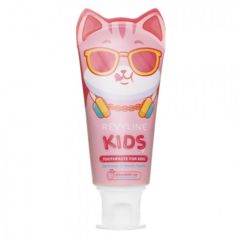 Зубная паста Revyline Kids Клубника, 60 г