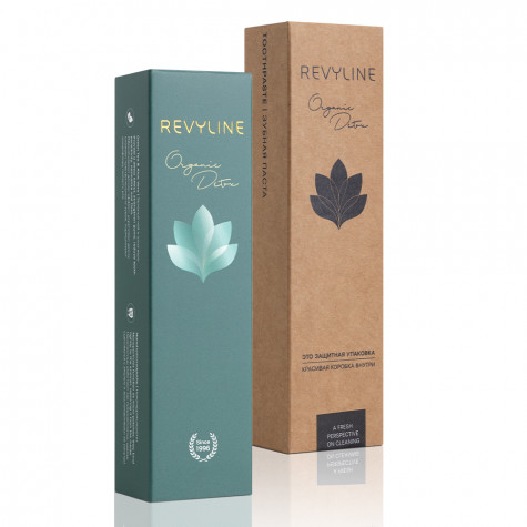 Зубная паста Revyline Organic Detox, 40 г