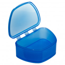 Revyline Denture Box 04 контейнер для хранения зубных конструкций, синий