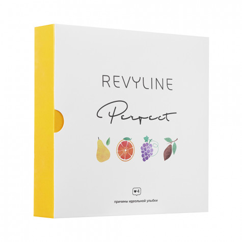 Набор Зубных паст Revyline Perfect Виноград + Груша + Грейпфрут + Шоколад, 4х40 г