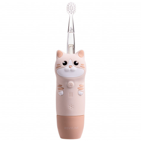 Электрическая звуковая зубная щётка Revyline RL 025 Baby Kitty, Beige