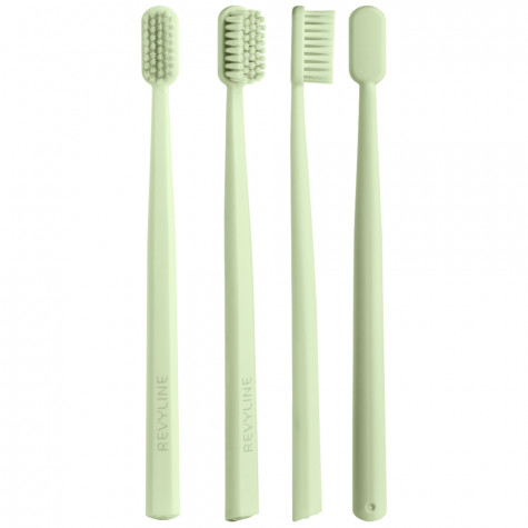 Набор зубных щеток Revyline SM6000 DUO Limpet shell + Lime cream