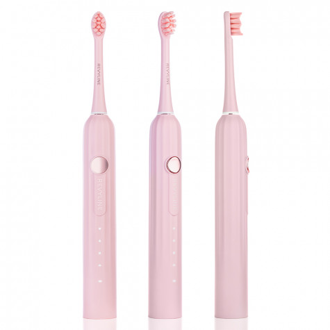Электрическая звуковая зубная щётка Revyline RL 075 Pink