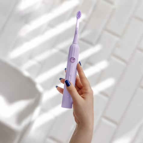 Электрическая звуковая зубная щётка Revyline RL 075 Lilac