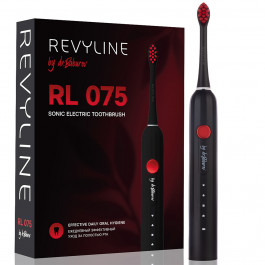 Электрическая звуковая зубная щётка Revyline RL 075 Black by Dr. Baburov