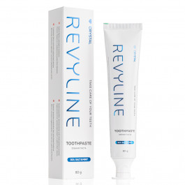 Зубная паста Revyline Crystal Морская соль и мята без фтора, 80 г