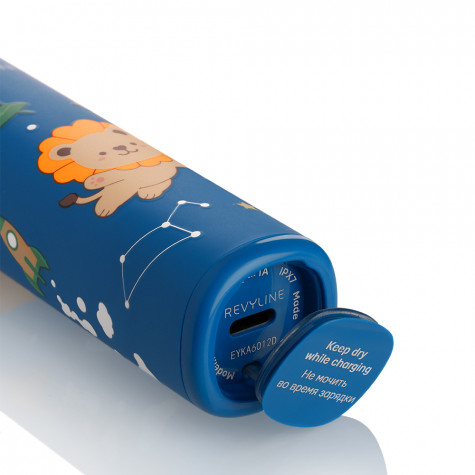 Электрическая звуковая зубная щетка Revyline RL 095 Kids, Blue
