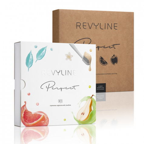 Набор Зубных паст Revyline Perfect Сгущенное молоко + Грейпфрутовый Джем + Грушевый Джем + Smart, 4х40 г